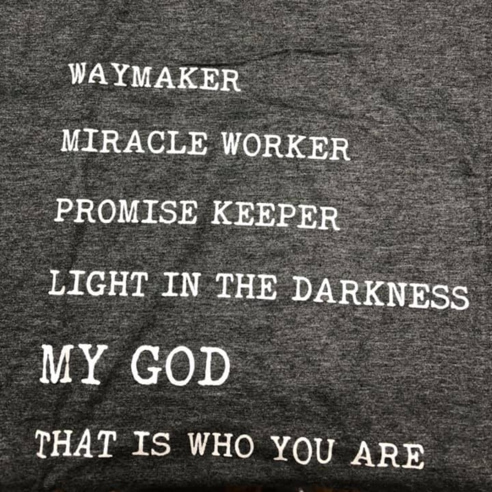 Way maker shirt